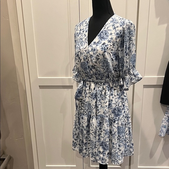 Msk NWT MSK Blue and White Midi Size MP - Picture 10 of 11